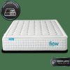 Colchones | Cecotec Colchon Flow Hybridluxe Fresh 6800 135X190 Colchon Hibrido De 14 Capas Con Altura De 31 Cm, Nucleo De Muelles Ensacados Y Tecnologias Springplus, Fresh & Silkysoft+. Cecotec