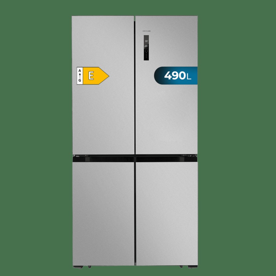 Frigorificos | Cecotec Bolero Coolmarket 4D 490 Inox E Frigorifico 4 Puertas Cecotec