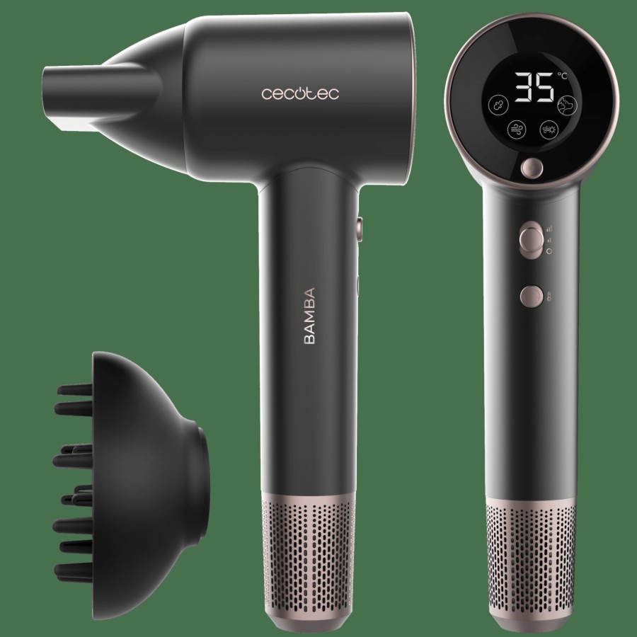 Secadores De Pelo | Cecotec Ionicare Rockstar Airsonic Secador De Pelo Cecotec