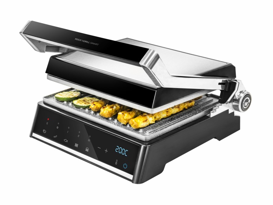 Planchas De Cocina | Cecotec Rock'Ngrill Smart Parrilla Electrica Cecotec