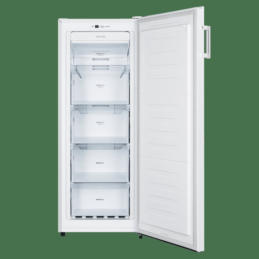 Congeladores | Cecotec Bolero Coolmarket Uf 155 White E Congelador Vertical 155 L Cecotec