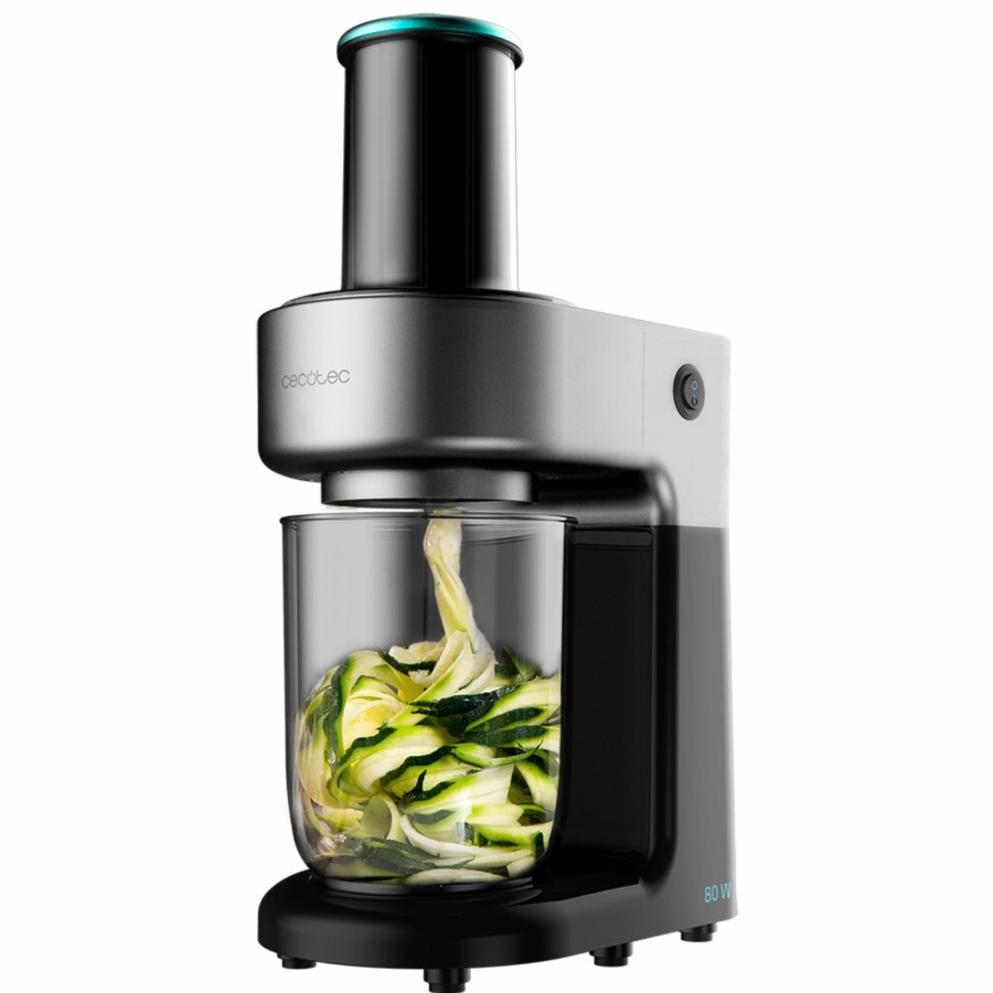 Espiralizadores De Verduras | Cecotec Spiralchef 400 Espiralizador De Frutas Y Verduras Cecotec