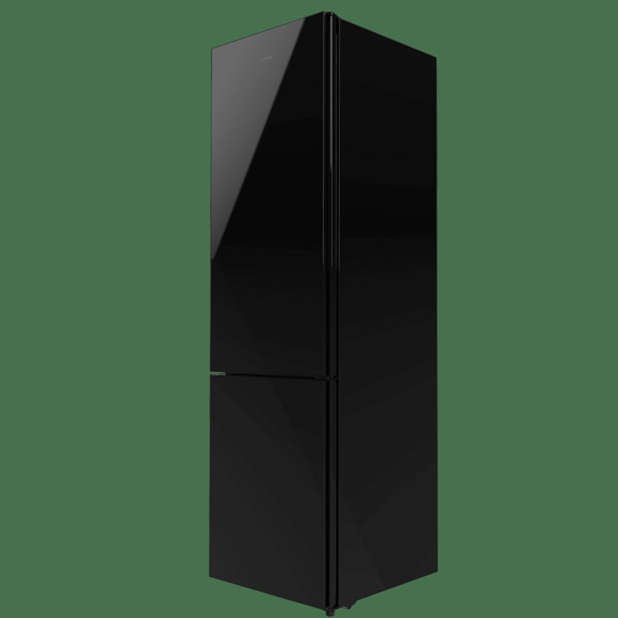 Frigorificos | Cecotec Bolero Coolmarket Combi 366 Black Cristal Frigorifico Combi Con Nevera Y Congelador Cecotec