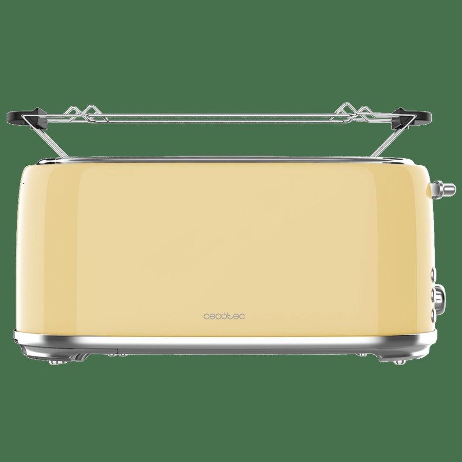 Tostadoras | Cecotec Toast&Taste 1600 Retro Double Beige Tostador Vertical Cecotec