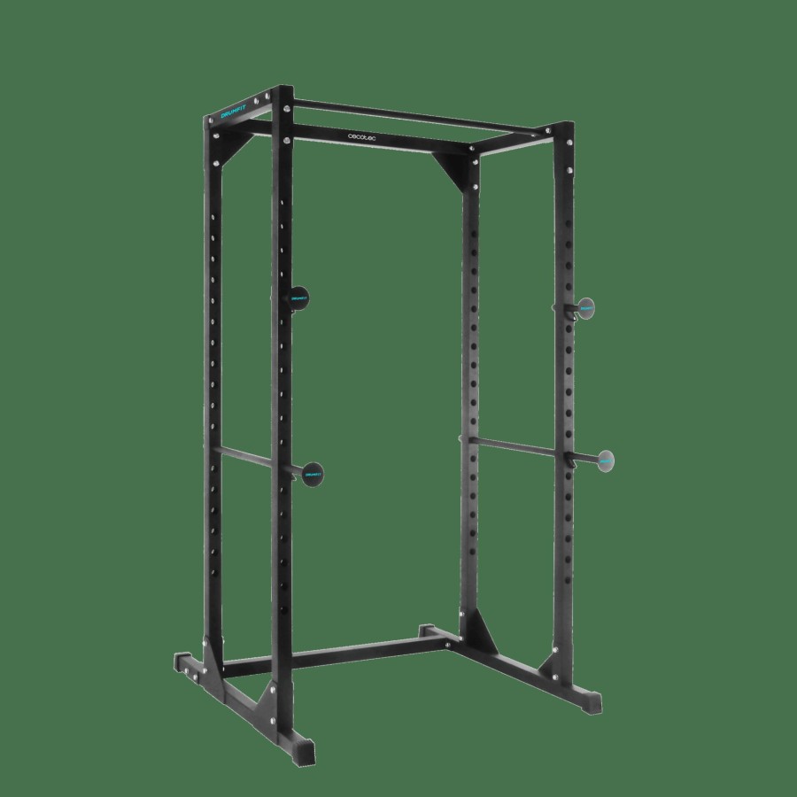 Racks Musculacion Y Estructuras | Cecotec Drumfit Powerrack 1000 Rack De Musculacion Sentadillas Dominadas Cecotec