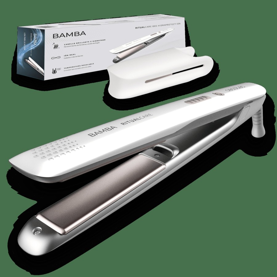 Planchas De Pelo | Cecotec Bamba Ritualcare 885 Hidraprotect Ion Plancha De Pelo Cecotec