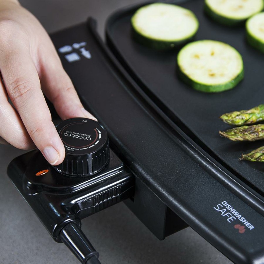 Planchas De Cocina | Cecotec Black&Water 2150 Plancha De Asar Electrica Cecotec