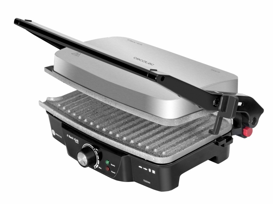 Planchas De Cocina | Cecotec Rock'Ngrill 1500 W Parrilla Grill Electrica Cecotec