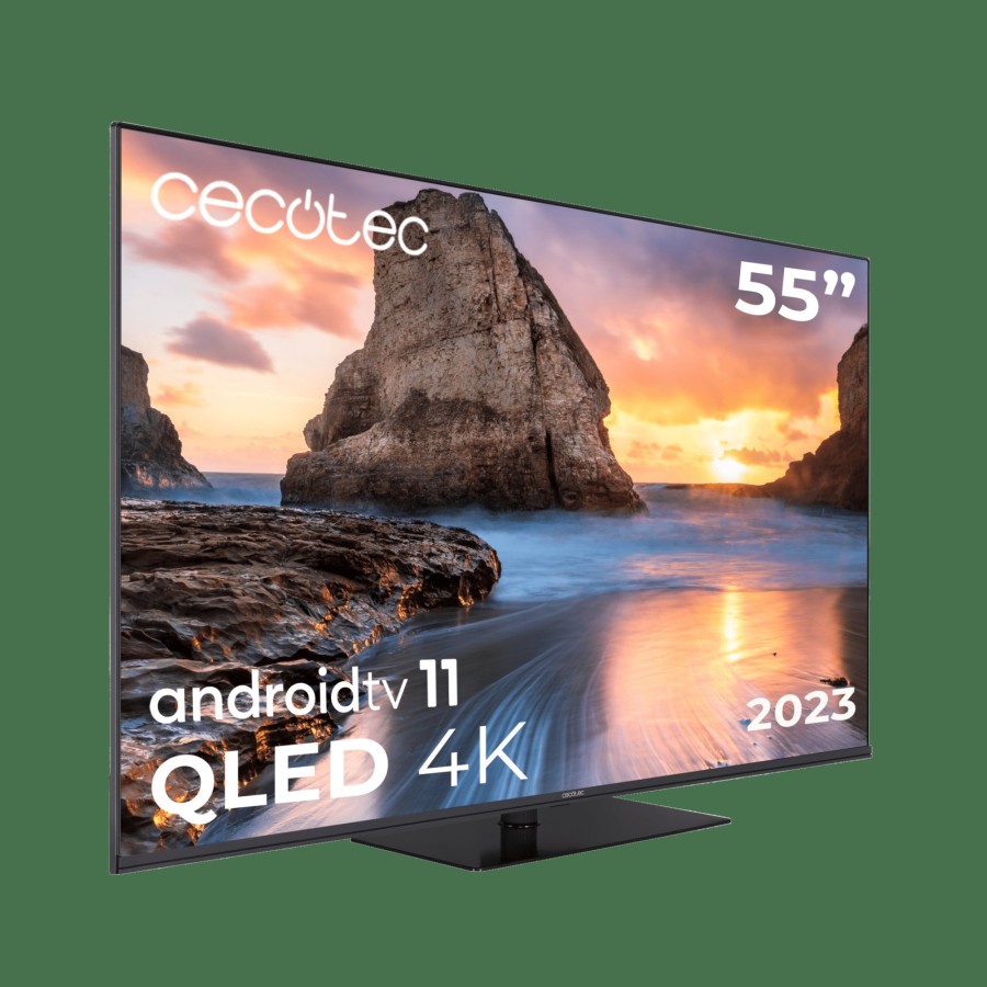 Televisores / Smart Tv | Cecotec Tv Cecotec V1Z+ Series Vqu11055Z+ Television Qled 55" Smart Tv Cecotec